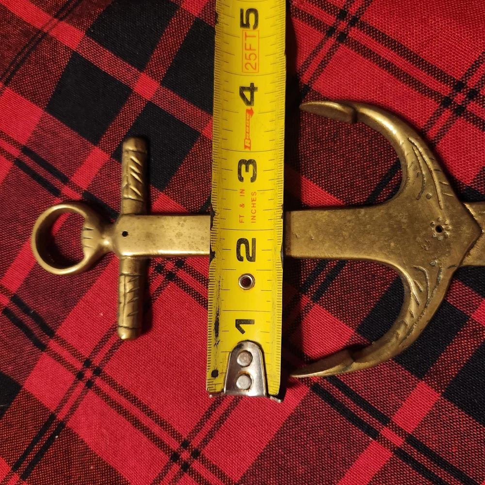 Solid Brass Anchor Wall Hook